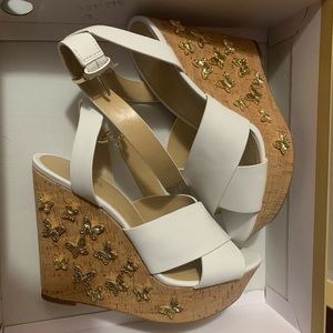 ⚠️ SALE Michael Kors Butterfly Wedges